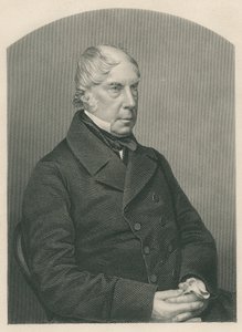 George Hamilton-Gordon, 4º Conde de Aberdeen, grabado por D.J. Pound a partir de una fotografía, de 